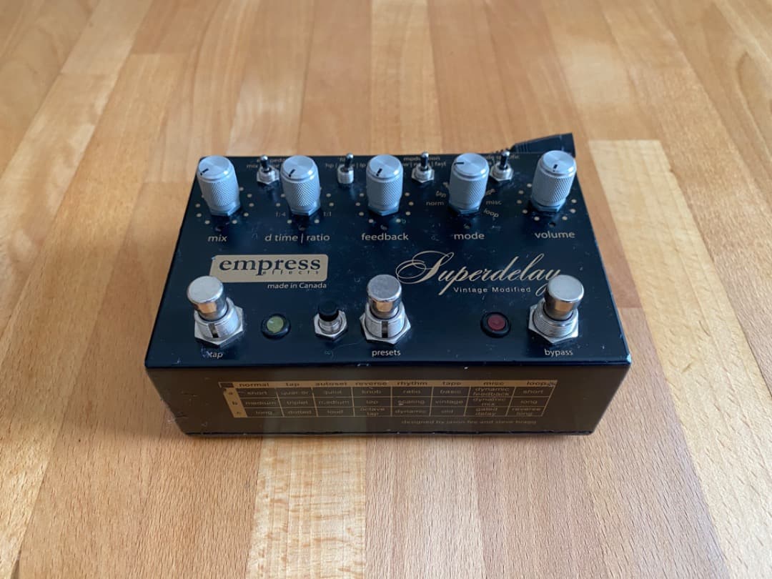 希少】 Empress Superdelay Vintage Modified - メルカリ