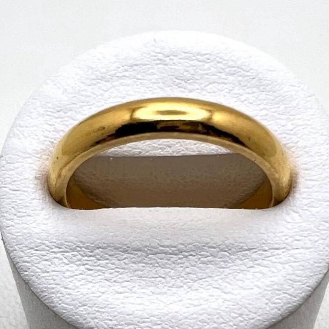 K24 純金リング　幅3.2㎜　厚さ1.9㎜　12.5号アップ　5.68 g