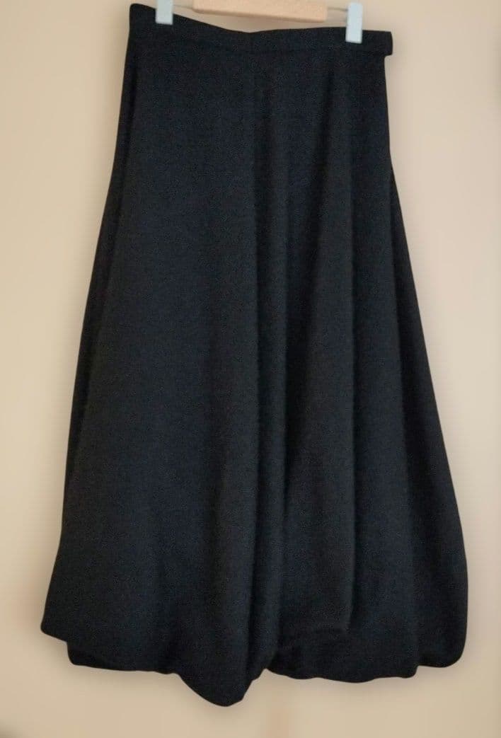 tricot　COMME des GARÇONS 黒 バルーンスカート M コムデギャルソンCOMME des GARCONS ドットプリントチュールバルーン