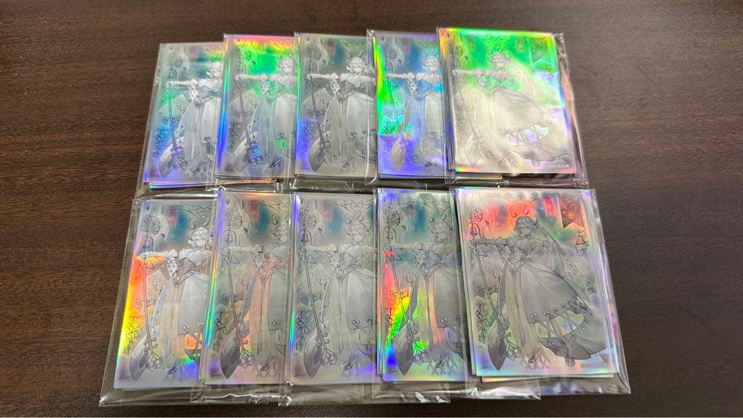 遊戯王　白銀の城のラビュリンス　スリーブ　100枚　未開封　YUDT 公式 スリーブ『白銀の城のラビュリンス』10枚入り【-】{-}《スリーブ》