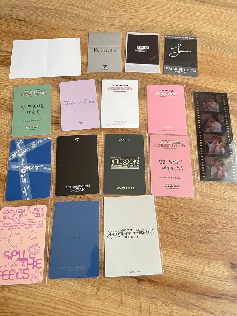 SEVENTEEN ジョシュア Joshua トレカ まとめ売り セブチ - メルカリ