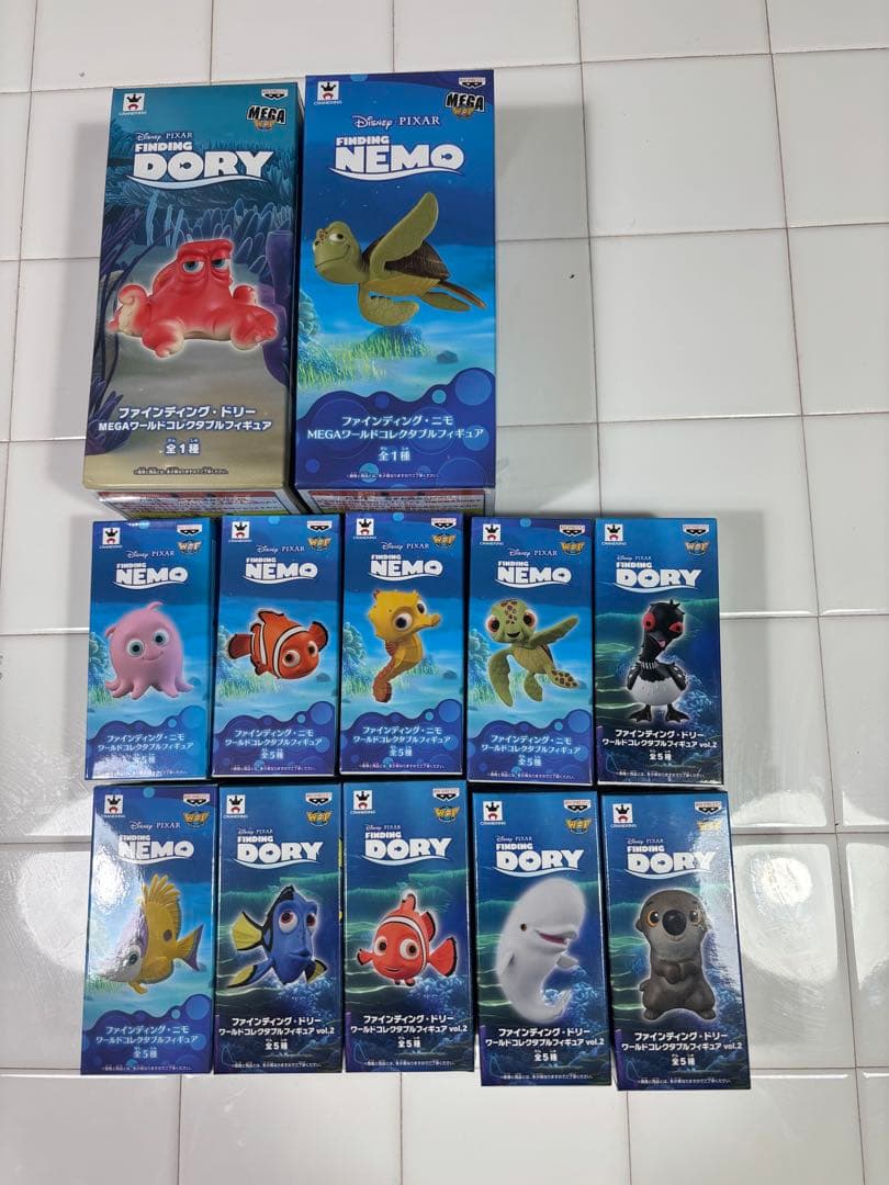 ファインディング・ドリー ニモ　ワールドコレクタブルフィギュア　ディズニー