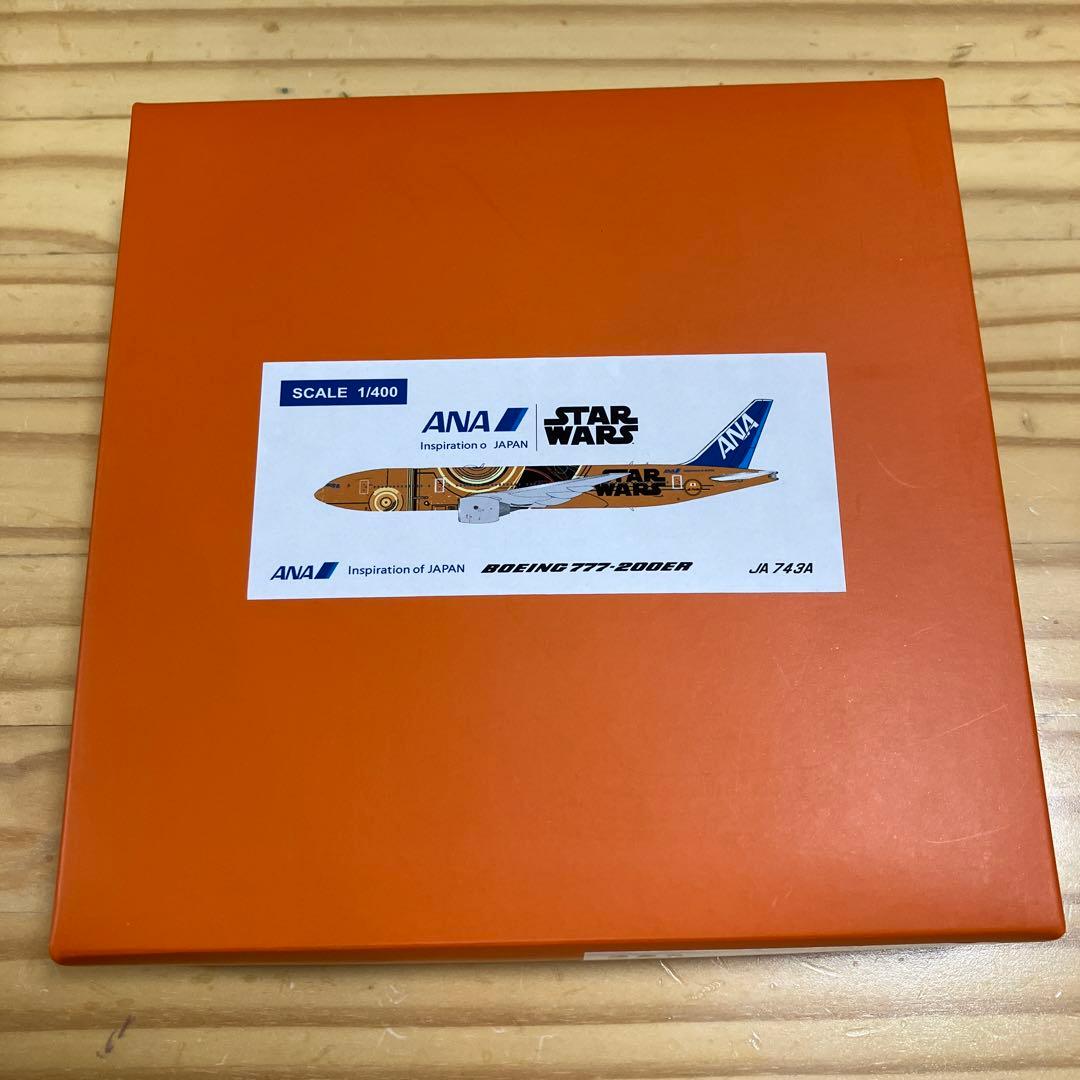 ANA スターウォーズジェット C3PO B777-200ER 1/400 - メルカリ