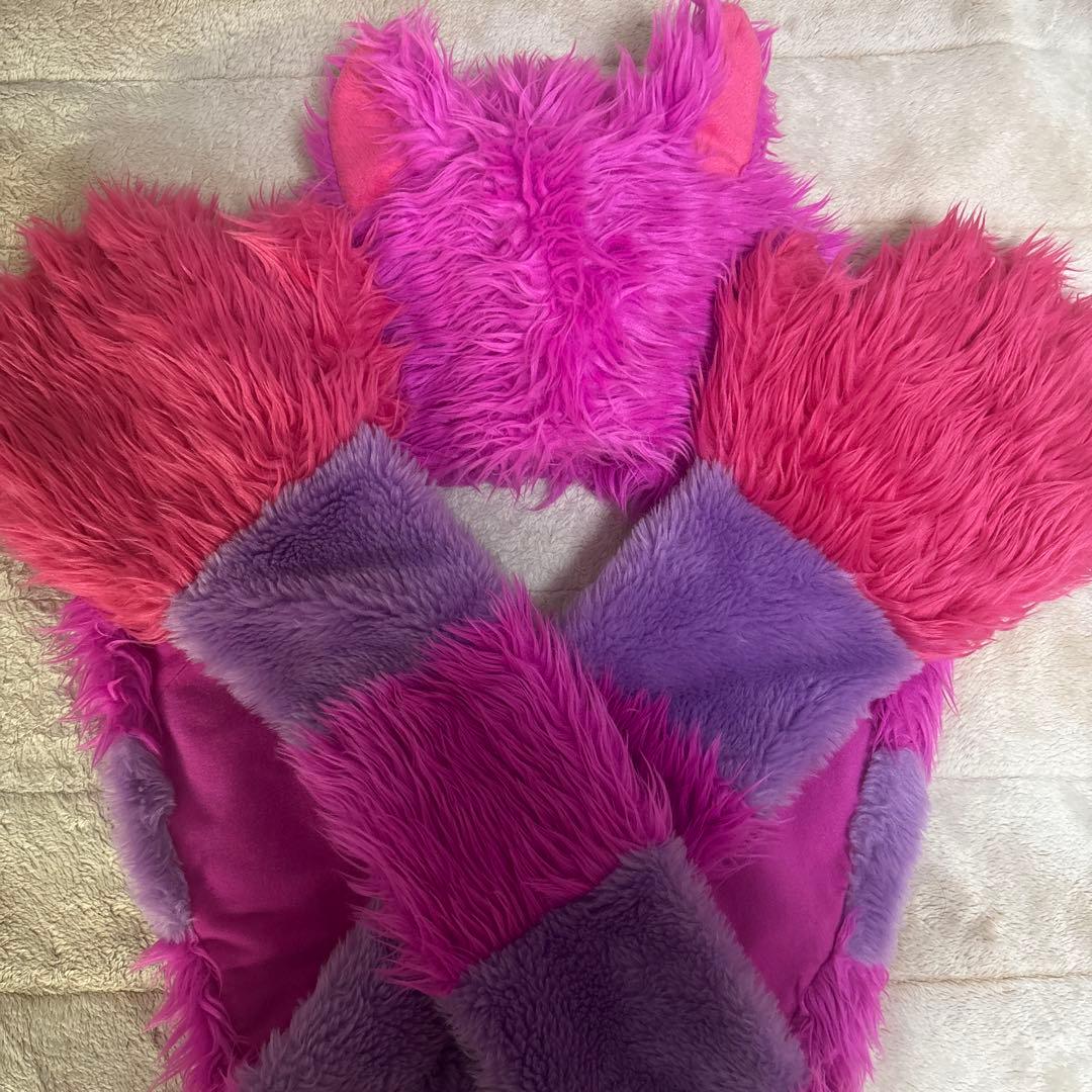 チシャ猫マフラーキャップ - メルカリ