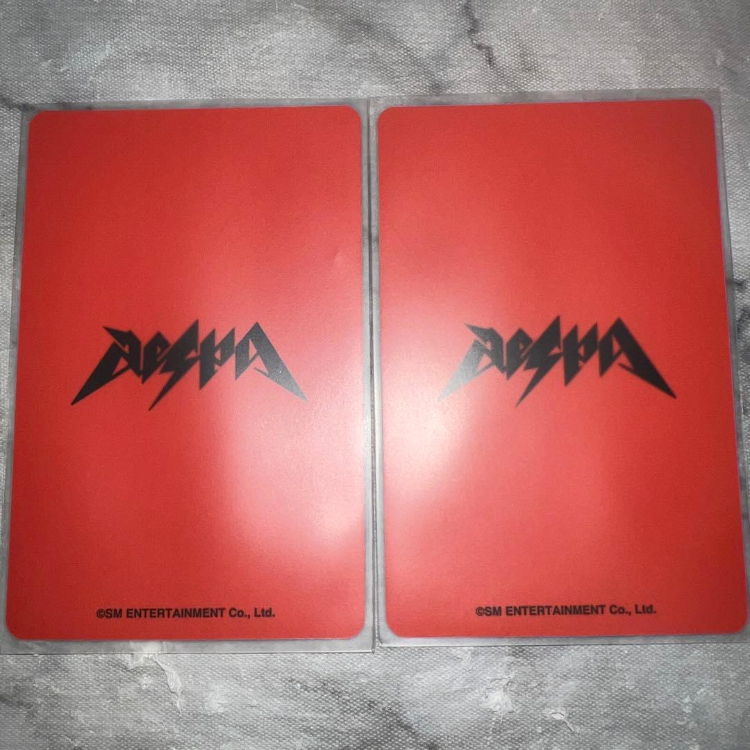 aespa 有明 ユニットトレカ 10/12 aespa - メルカリ