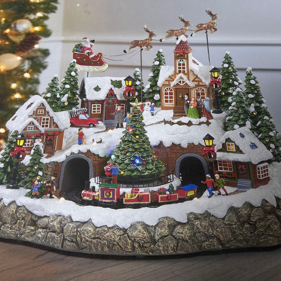 クリスマス LED 置物 音楽 コストコ