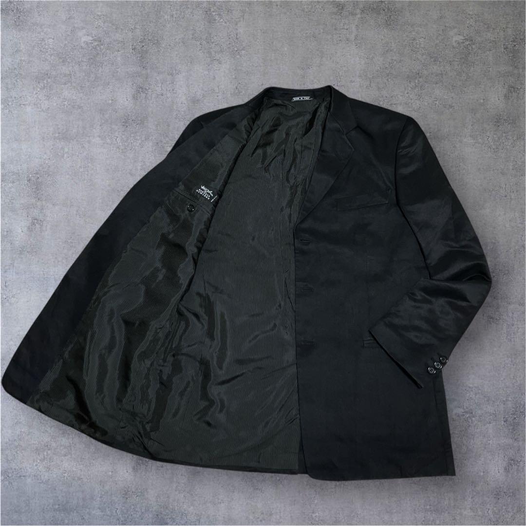 バーニーズニューヨーク　イタリア製　スーツジャケット　メンズ　光沢　XLサイズ セットアップ テーラードジャケット（2244566）｜BARNEYS NEW YORK