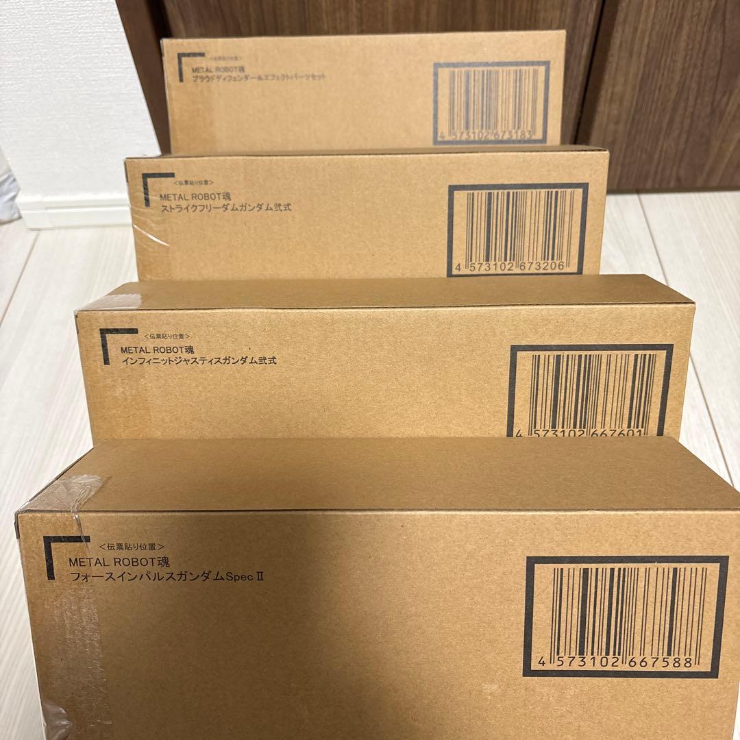 メタルロボット魂 ストフリ弐式 インジャ弐式 プラウドディフェンダー 他１点