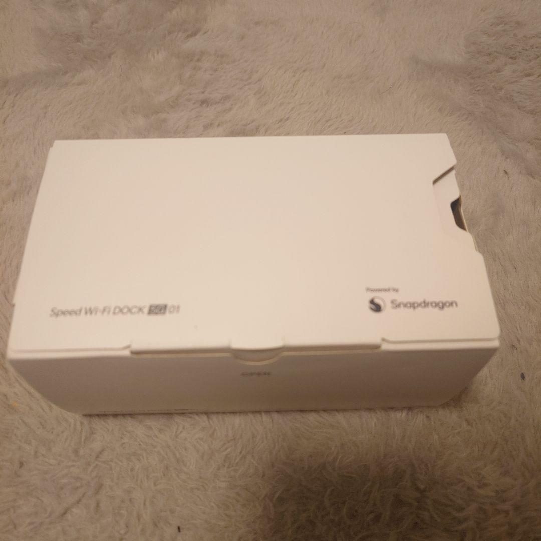 speed wi-fi dock 5G 01 未使用