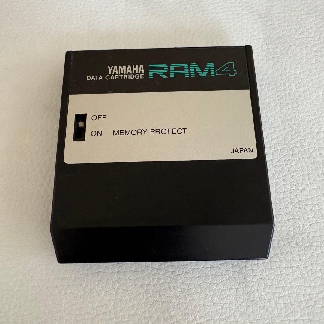 YAMAHAのRAM4データカートリッジ　ヤマハ