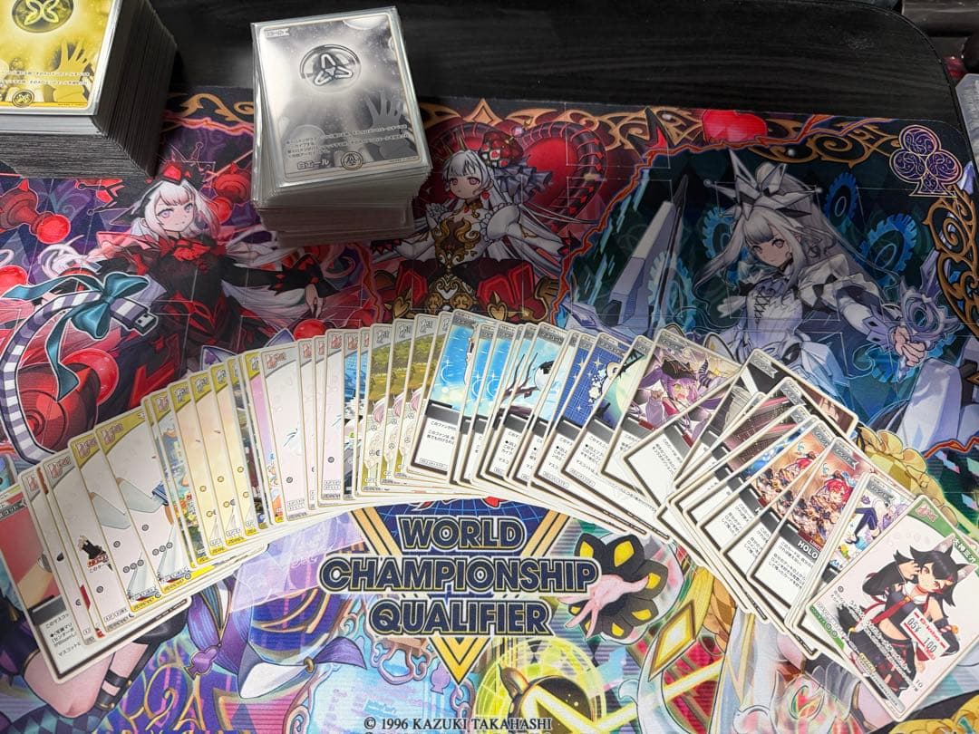 ホロライブ カード 引退 フブキミオデッキ フレアデッキ スリーブ付き