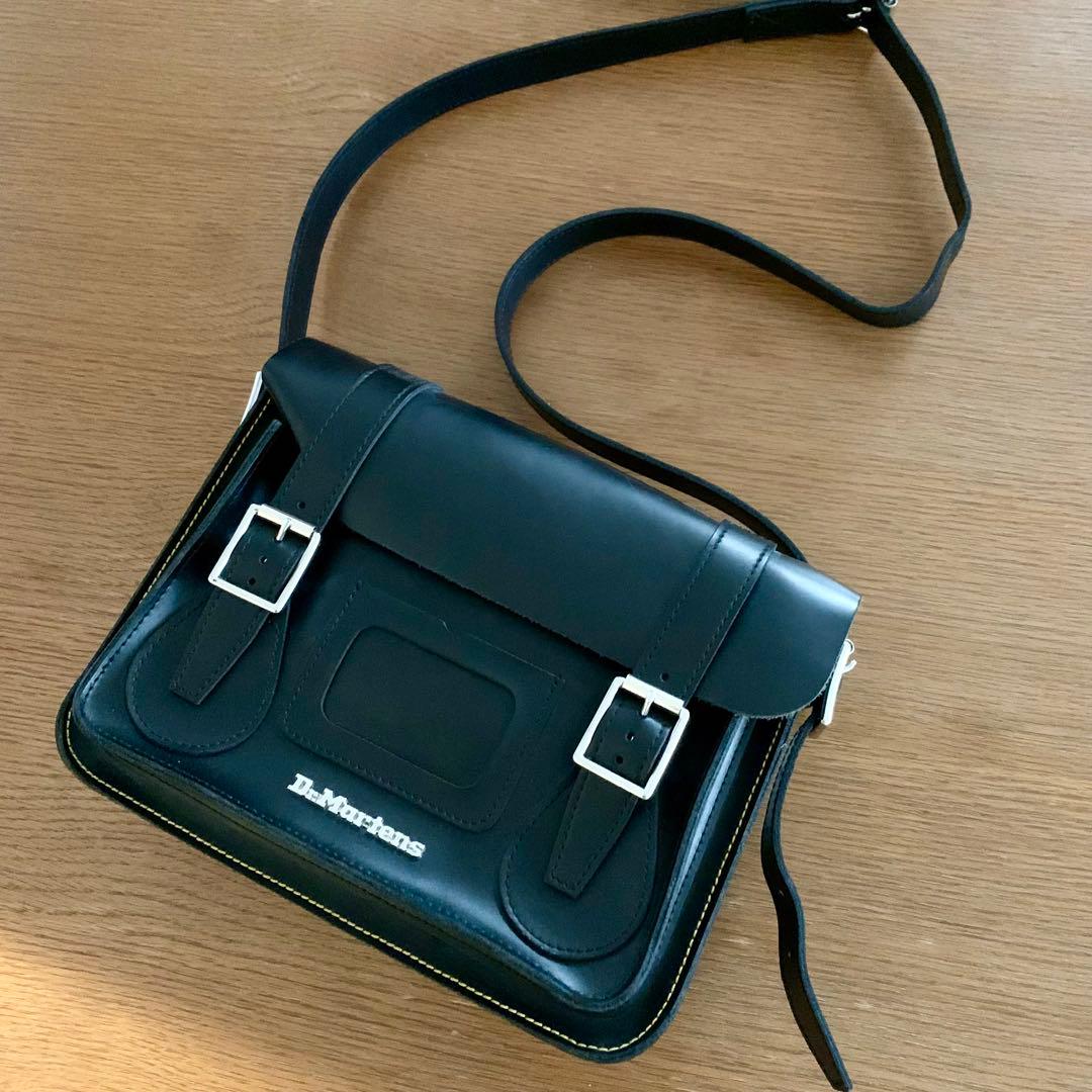 Dr.Martens ドクターマーチン 11インチ レザー サッチェル バッグ