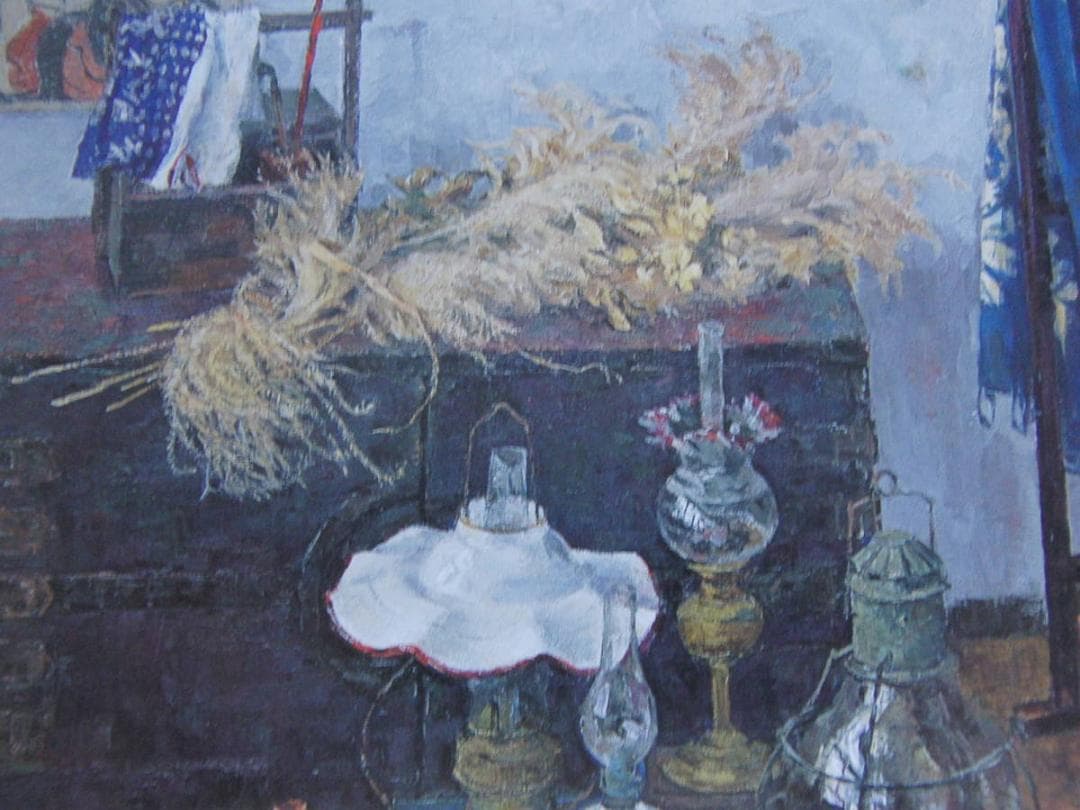 大野昌男、【ランプ】、希少な額装用画集より、新品額装付 - メルカリ