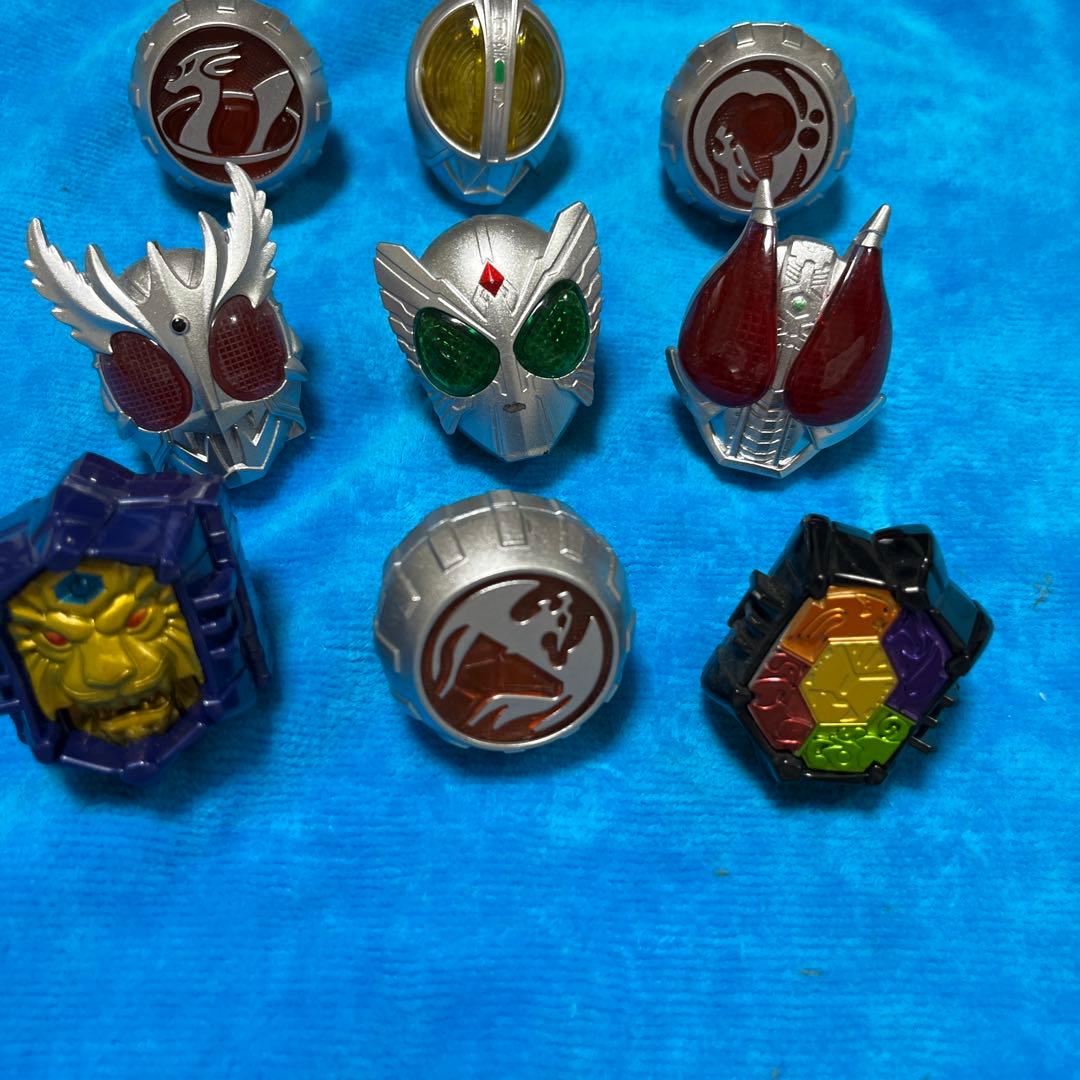 仮面ライダー 変身ベルト用バッジ 10個セット