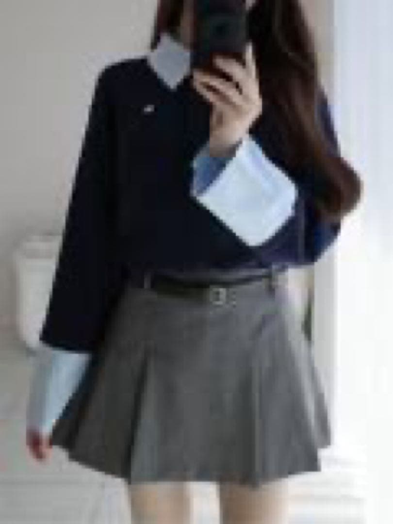 POLO BCS】コラボシャツカラーカフスニットプルオーバー BCS】コラボ