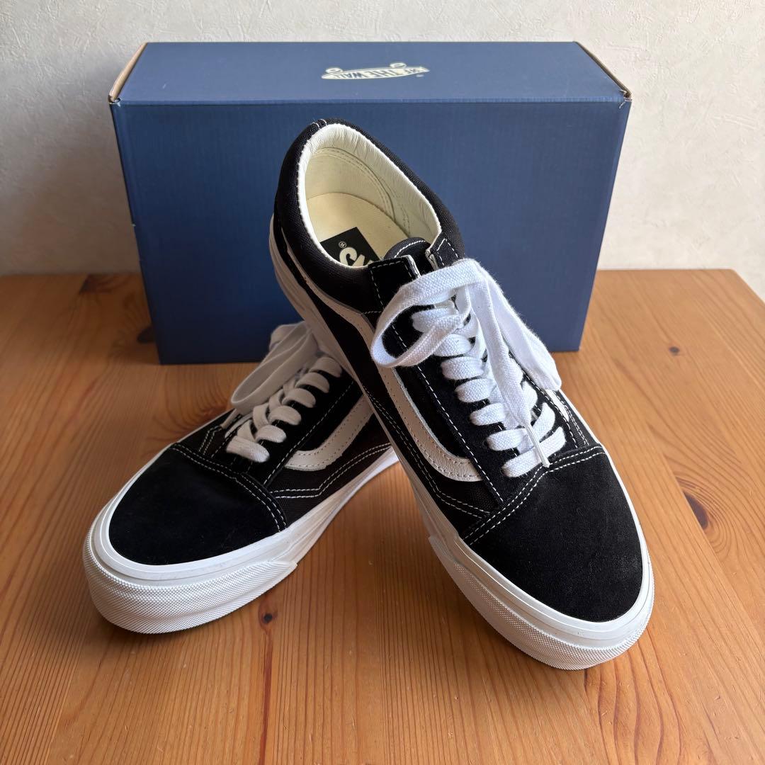 未使用 VANS PREMIUMオールドスクール 黒白 27.0cm 箱付