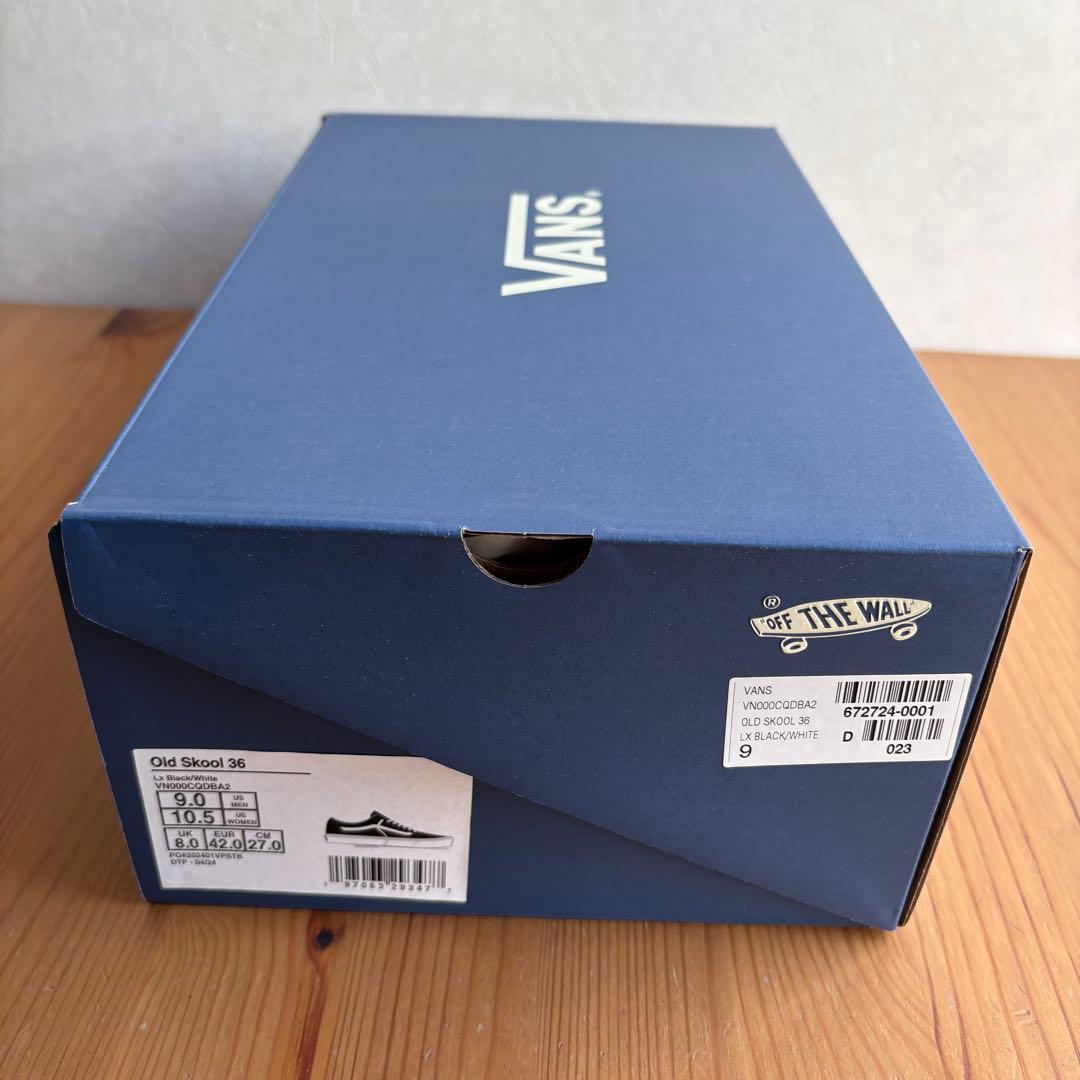 未使用 VANS PREMIUMオールドスクール 黒白 27.0cm 箱付