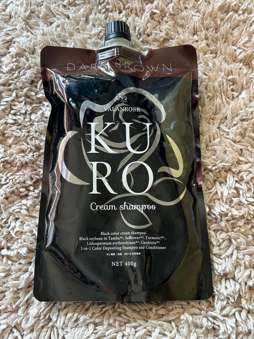 VALANROSE KURO Cream Shampoo 400g - メルカリ