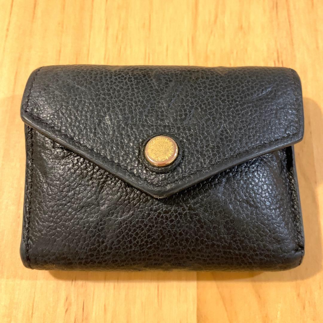 ルイ・ヴィトン ケース 黒 レザー Made in France