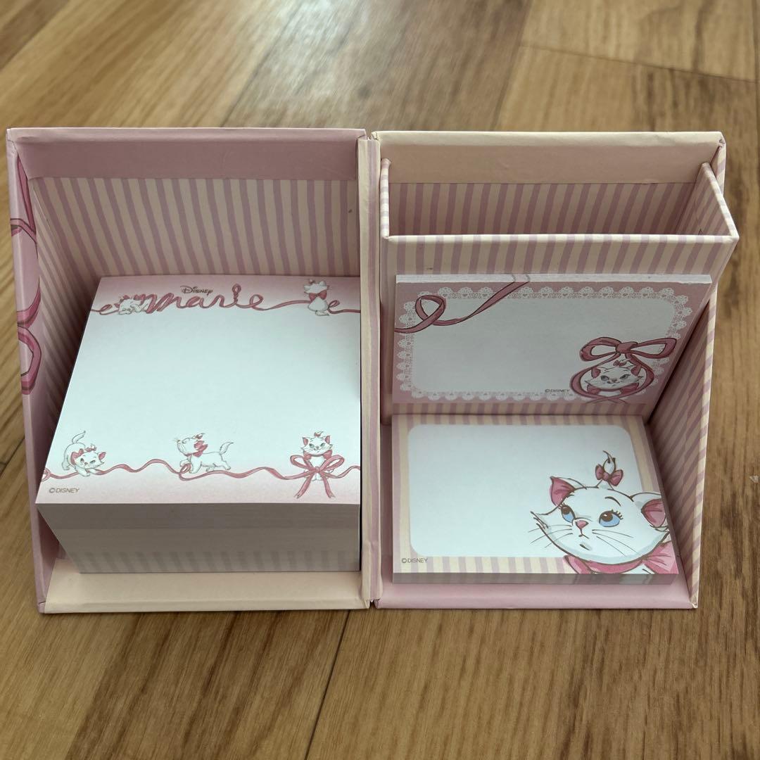 マリーちゃんメモ帳ボックス ディズニー - メルカリ