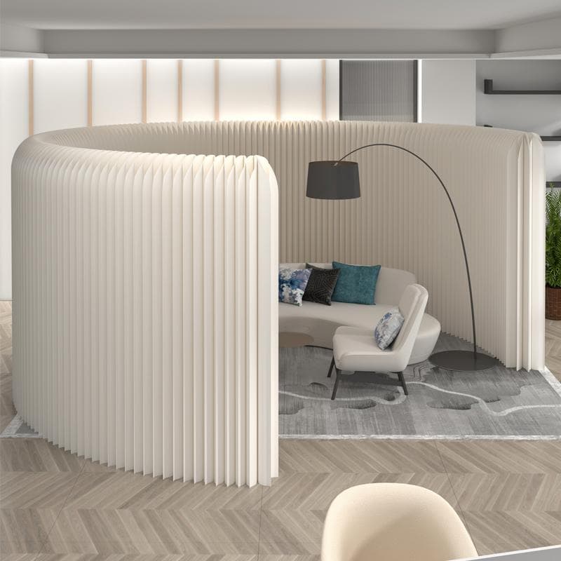 パーテーション間仕切り折り畳み式高さ1.8ｍ長さ4-5ｍ組立不要ついたて目隠し