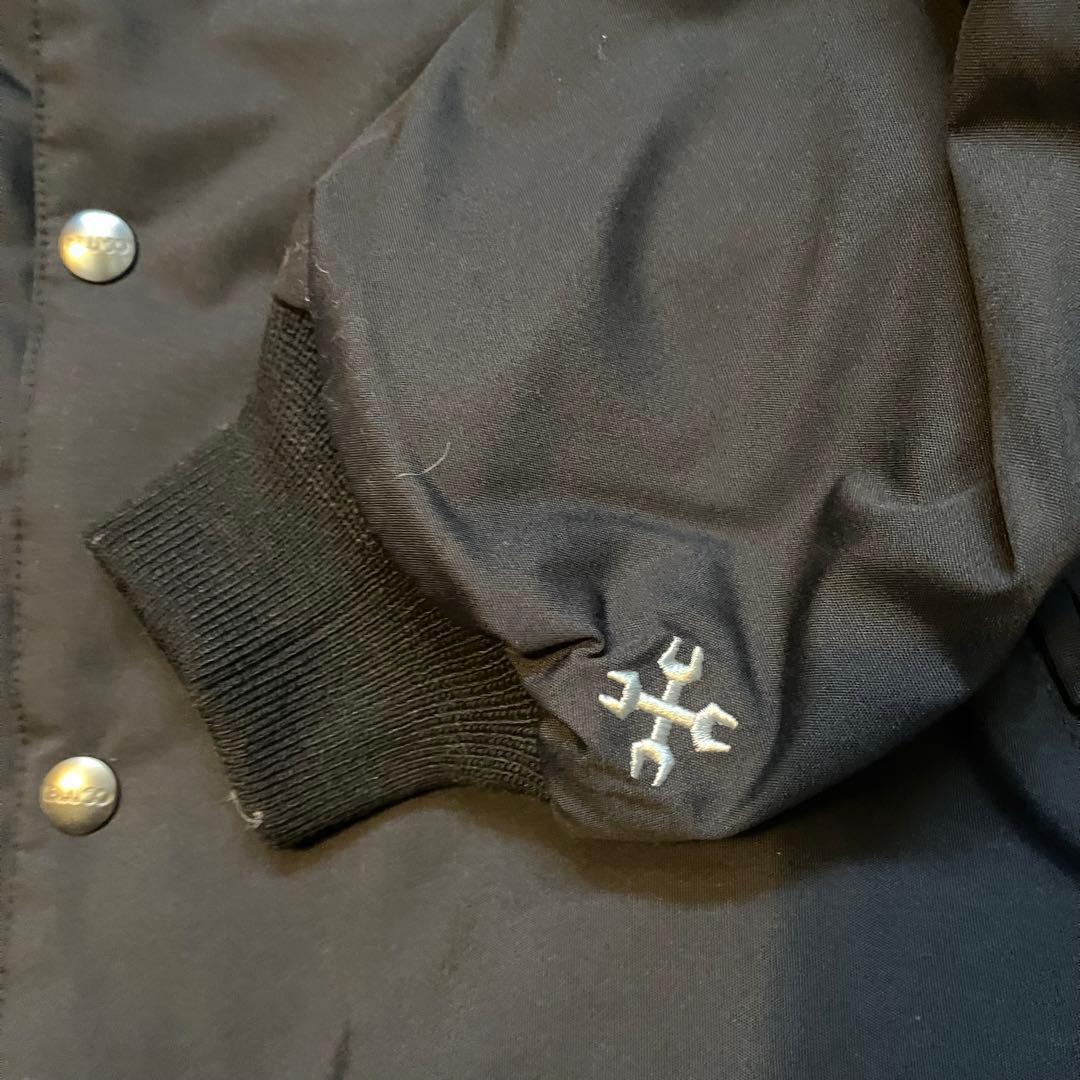 BLUCO/ブルコ T/C コーチジャケット キルティングライニング ブラックM