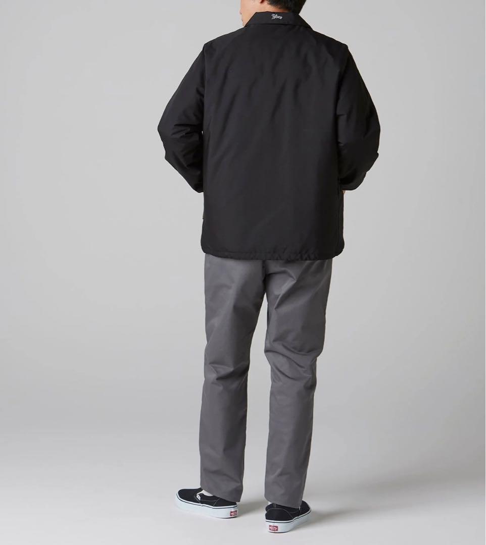 BLUCO/ブルコ T/C コーチジャケット キルティングライニング ブラックM
