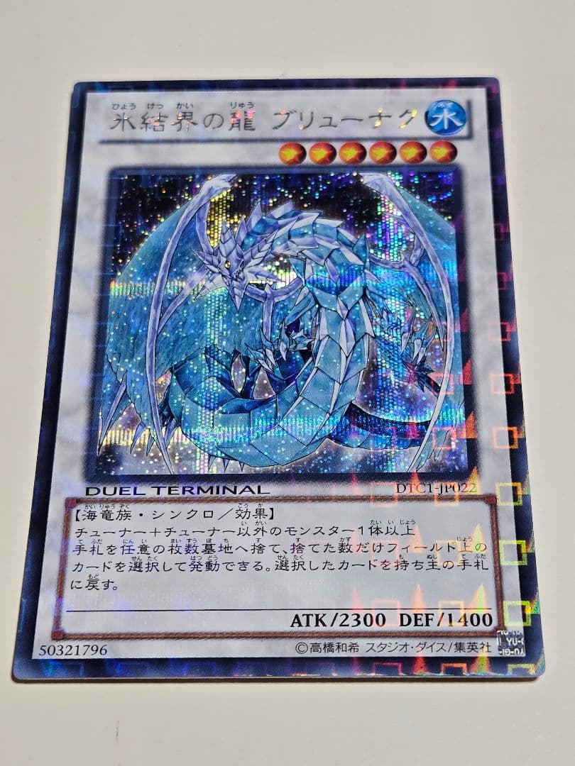 氷結界の龍ブリューナク DTC1 シークレット