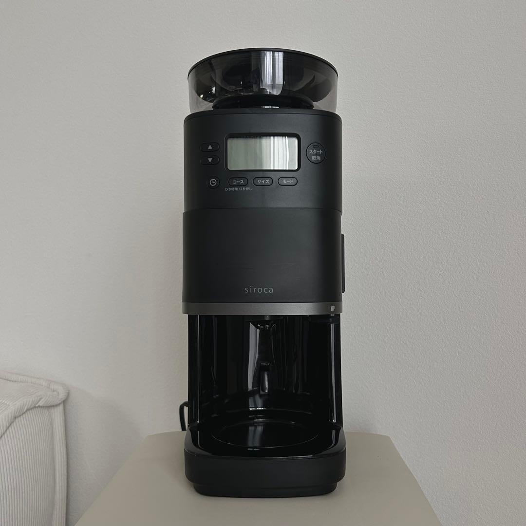 siroca SC-C251 全自動コーヒーメーカー 本体のみ 動作確認済 - メルカリ