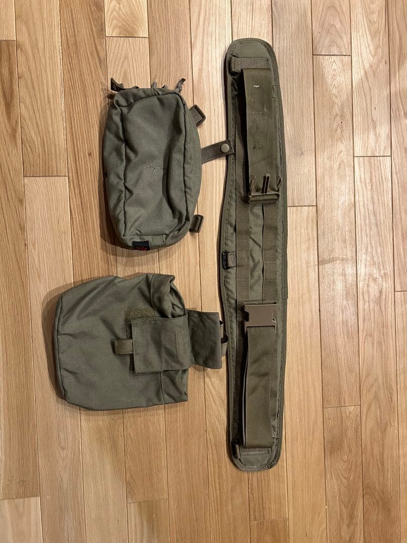 LBT タクティカルベルト　ダンプポーチ　ポーチ オリーブドラブ 中型