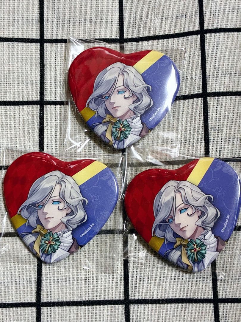 第五人格 スイパラ 写真家 ジョゼフ ハート缶バッジ