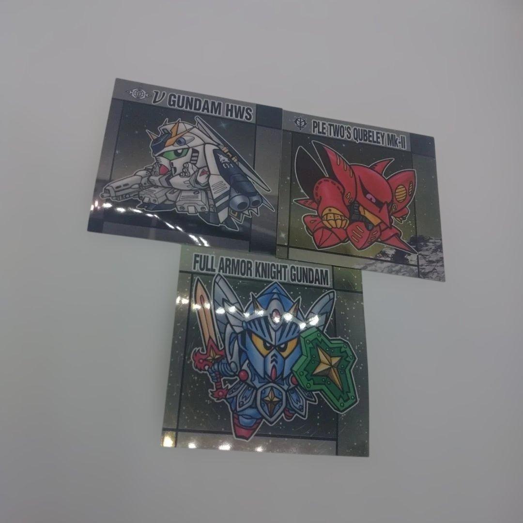 元祖SDガンダム ステッカーセット3枚 - メルカリ