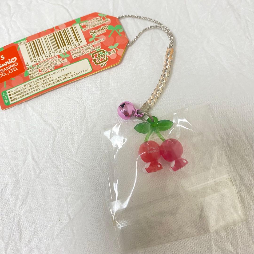 ご当地キティ 根付け 山形 さくらんぼ 限定 サンリオ ハローキティ