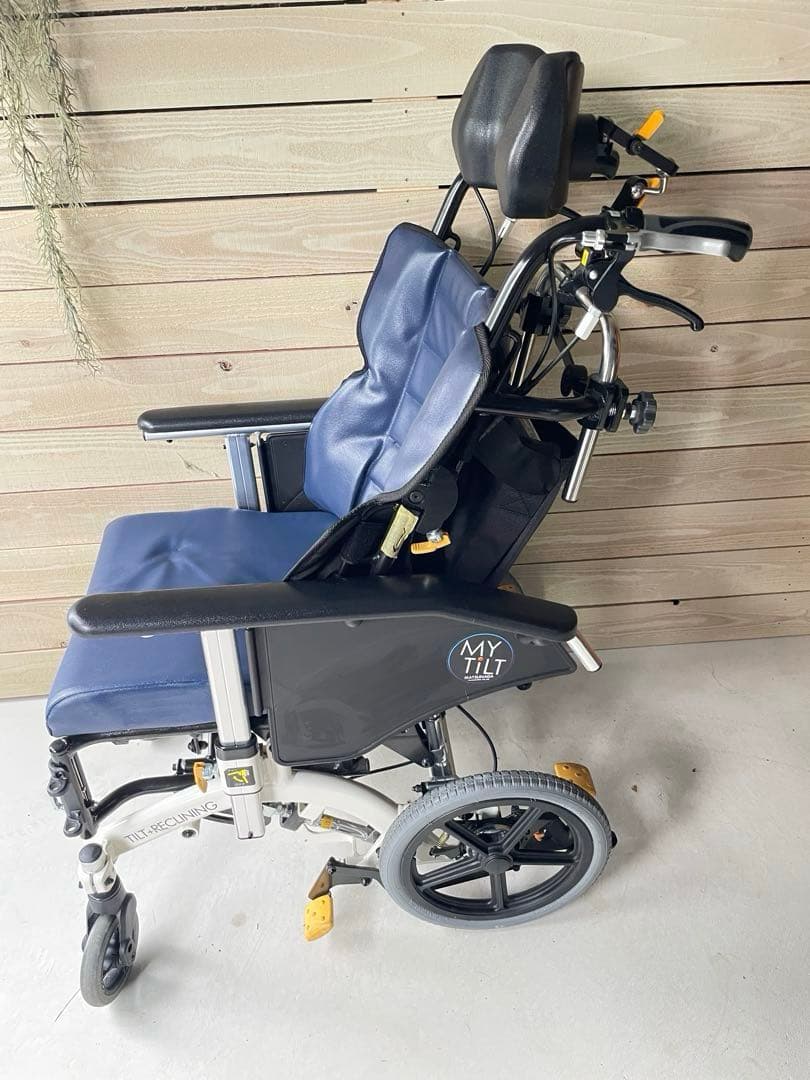 松永製作所 マツナガ マイチルトミニ 3D リクライニング 車椅子 21年製