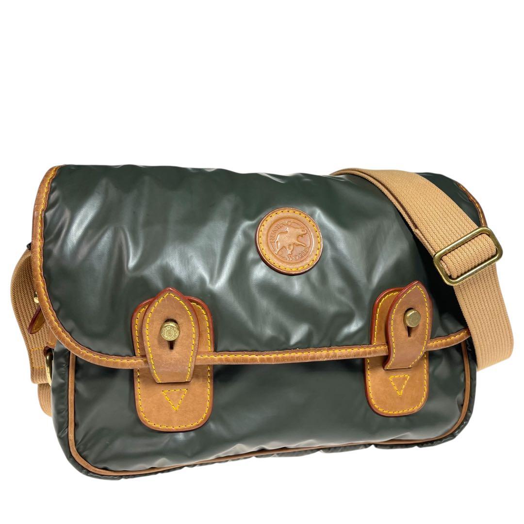 HUNTING WORLD ショルダーバッグ バチュークロス a945