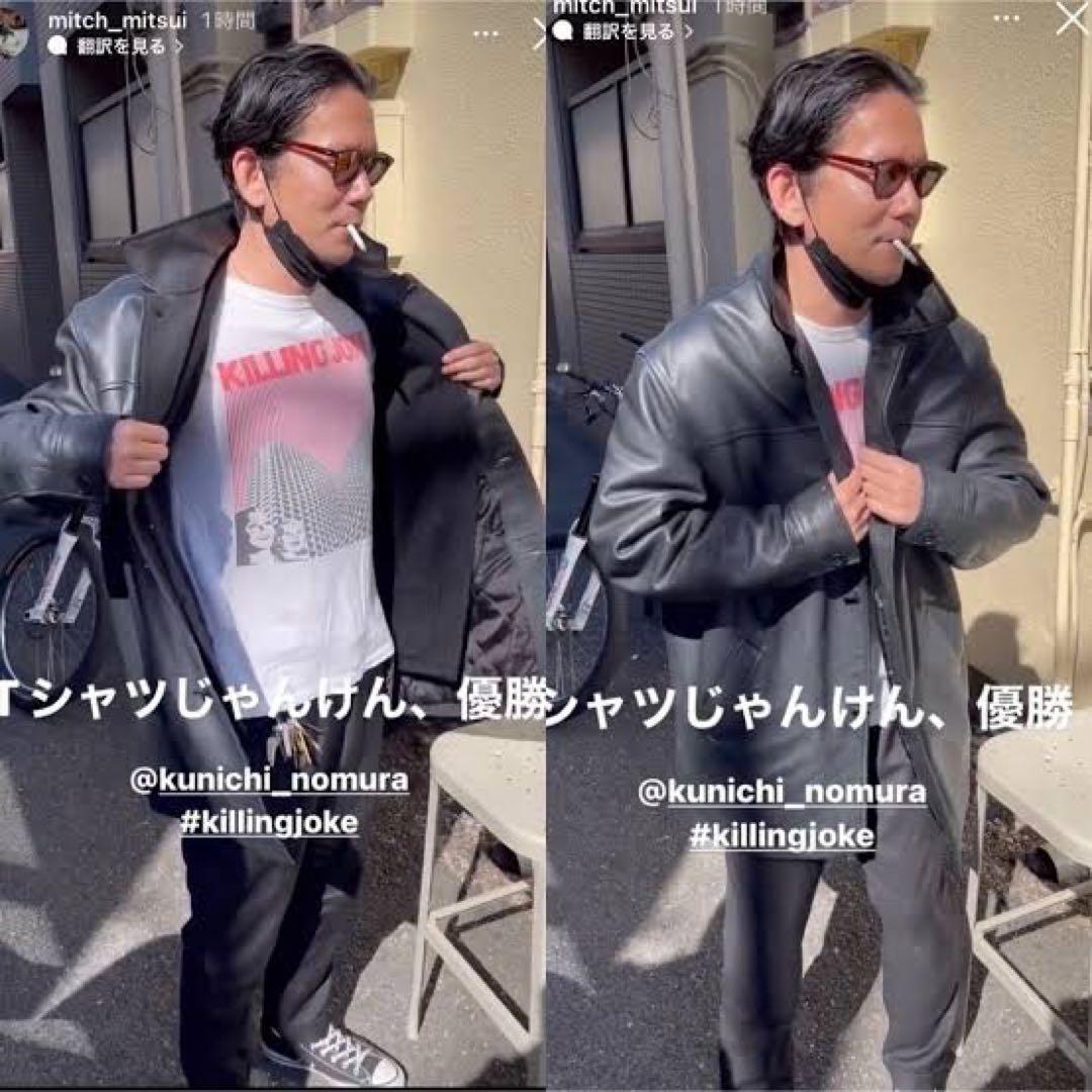 良品 Mサイズ 野村訓市様モデル OLD GAP レザー カーコート 90s - メルカリ