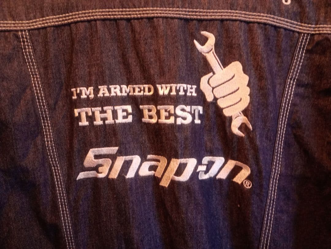 値下げ可 snapon スナップオン ツナギ ダークデニム 黒 3L 美品