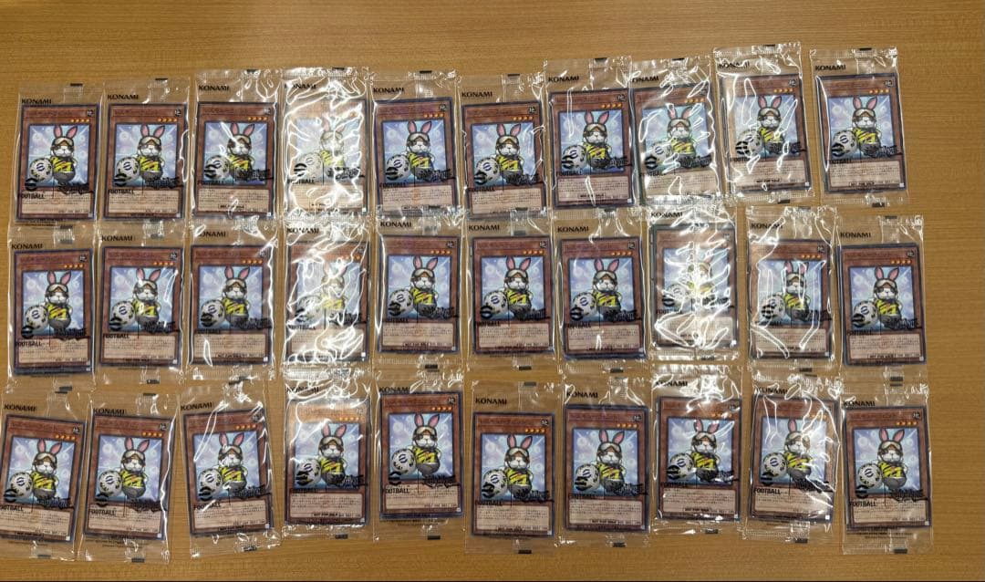 遊戯王 efootball コラボ レスキューラビットネイマール 新品30セット