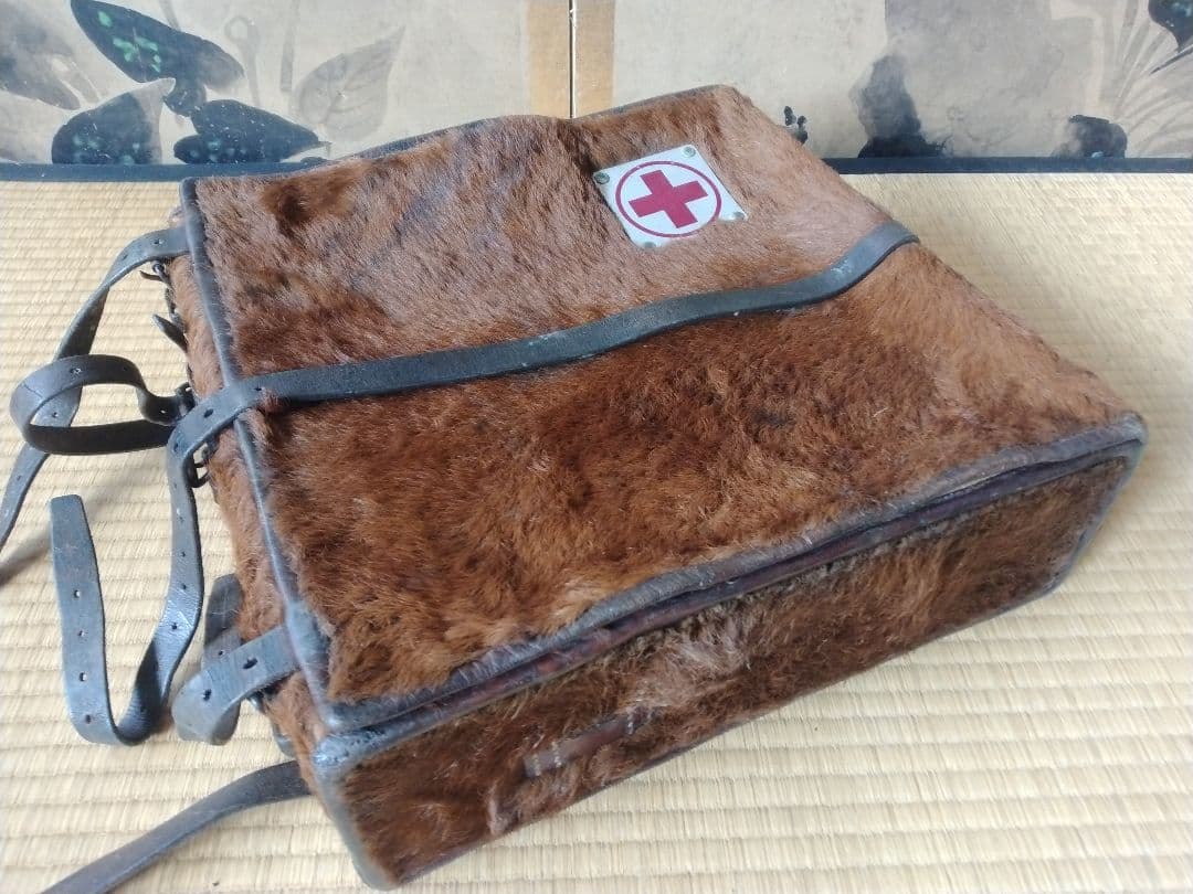 1940年代頃スイス軍馬毛リュック　ミリタリー　ディスプレイ　ナイジェルクーボン