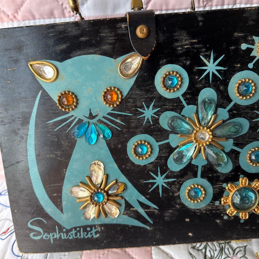 エニッドコリンズ猫アンティークビンテージ木箱 - edventureintl.com