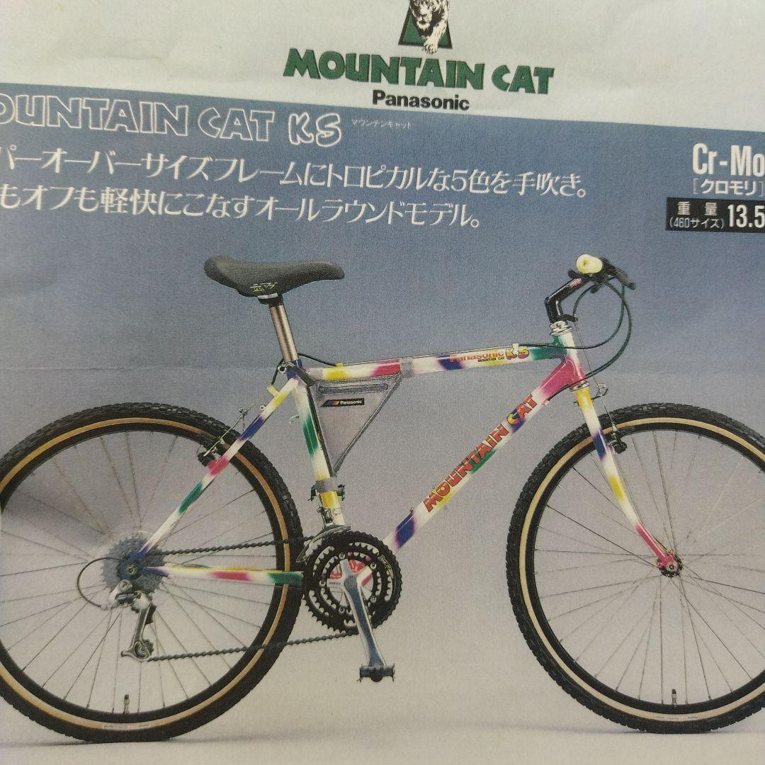 OLD MTB マウンテンキャット Panasonic トロピカル色手吹き - メルカリ