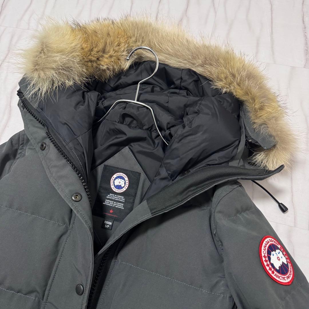 カナダグースシェルバーンパーカー ダウンコート コヨーテファー