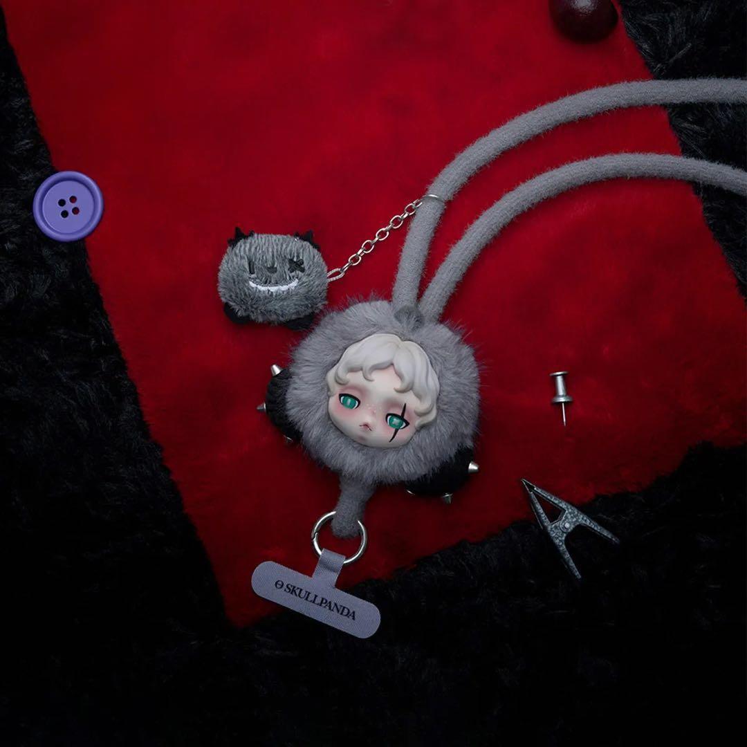SKULL BANDA ドギー スマホストラップ