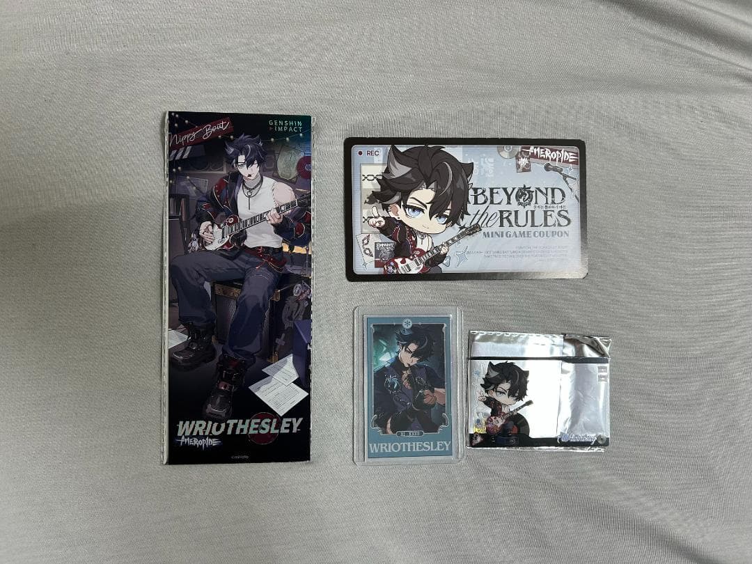 原神 韓国 プアップ リオセスリ セット