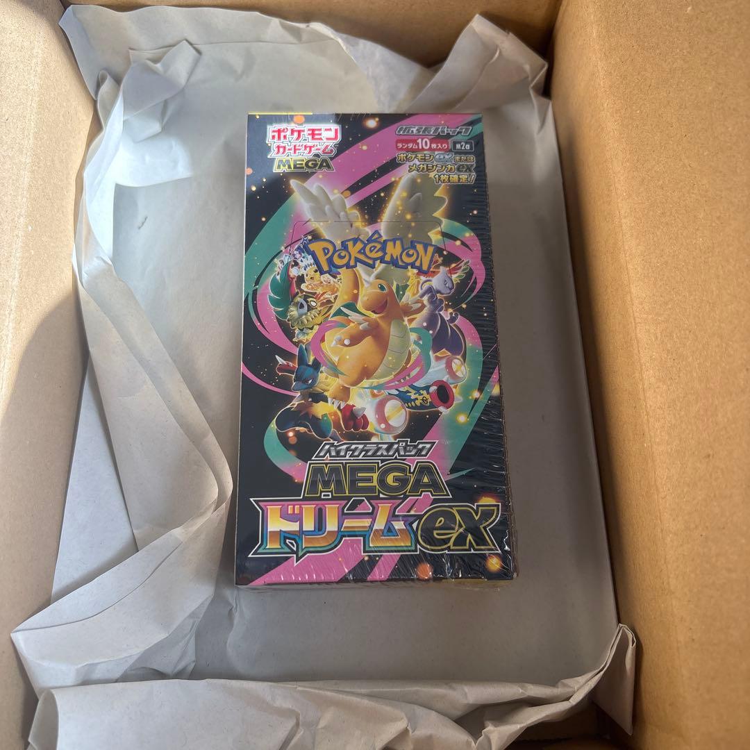 【ポケセン産】MEGAドリームex ハイクラスパック 1box シュリンク付き Amazon.co.jp: ポケモンカードゲーム MEGA ハイクラスパック MEGA