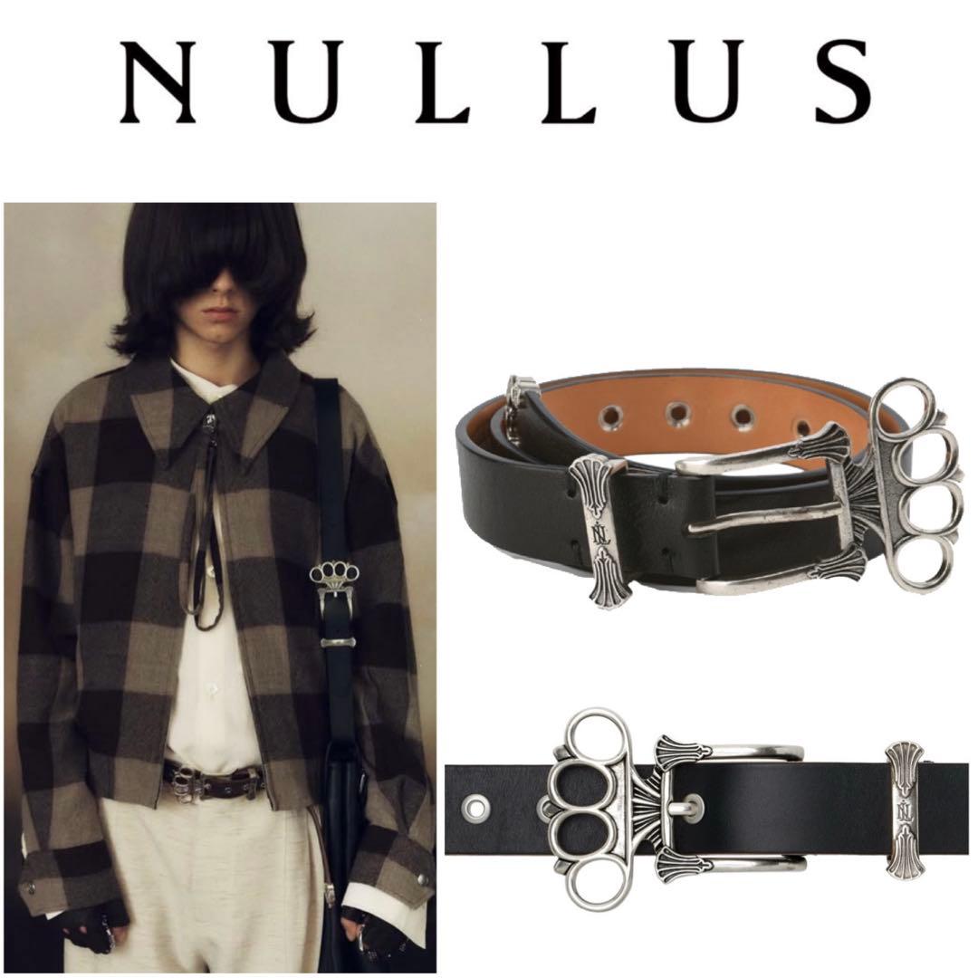 【NULLUS】SILVER FILLED KUNCKLES BELT