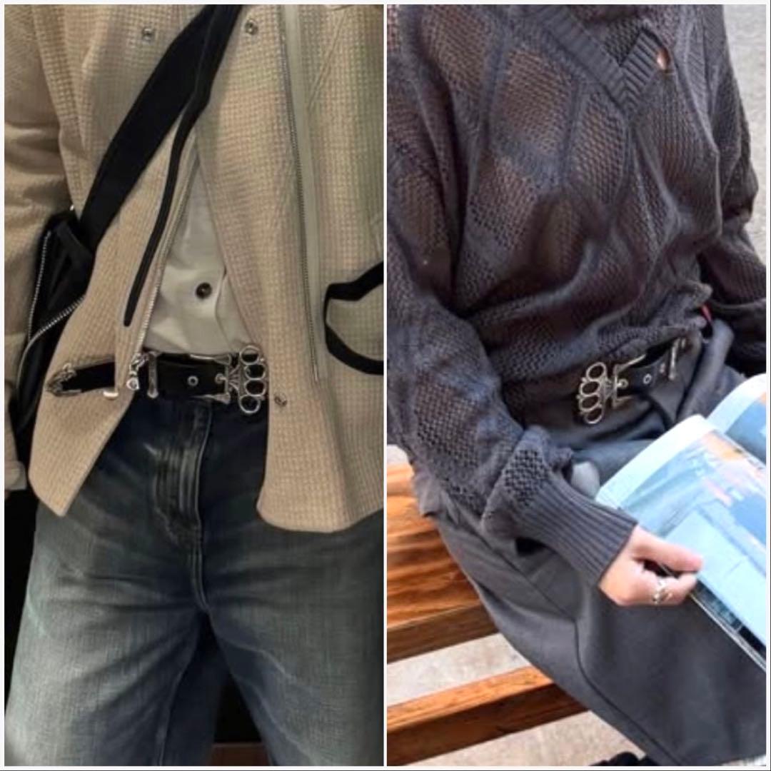 NULLUS】SILVER FILLED KUNCKLES BELT - メルカリ