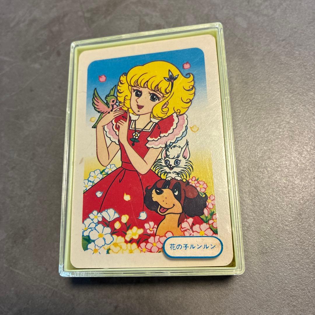 中身は未使用】花のルンルン トランプ 昭和 - メルカリ