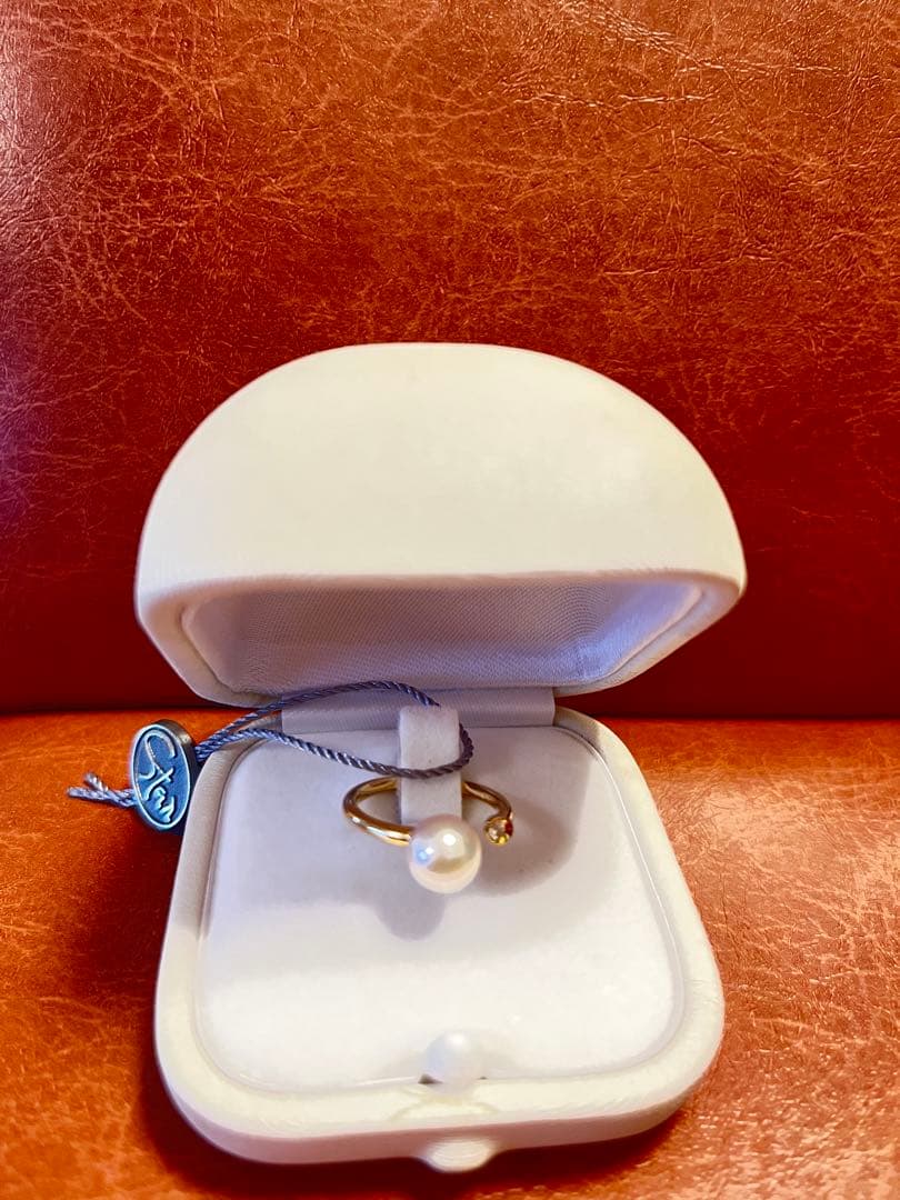 スタージュエリー　リング　ダイヤ　パール　K18