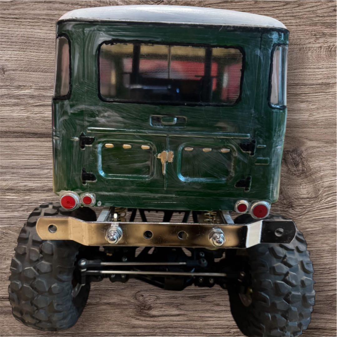 タミヤ ランドクルーザー40&ハマーH2クリアボディ